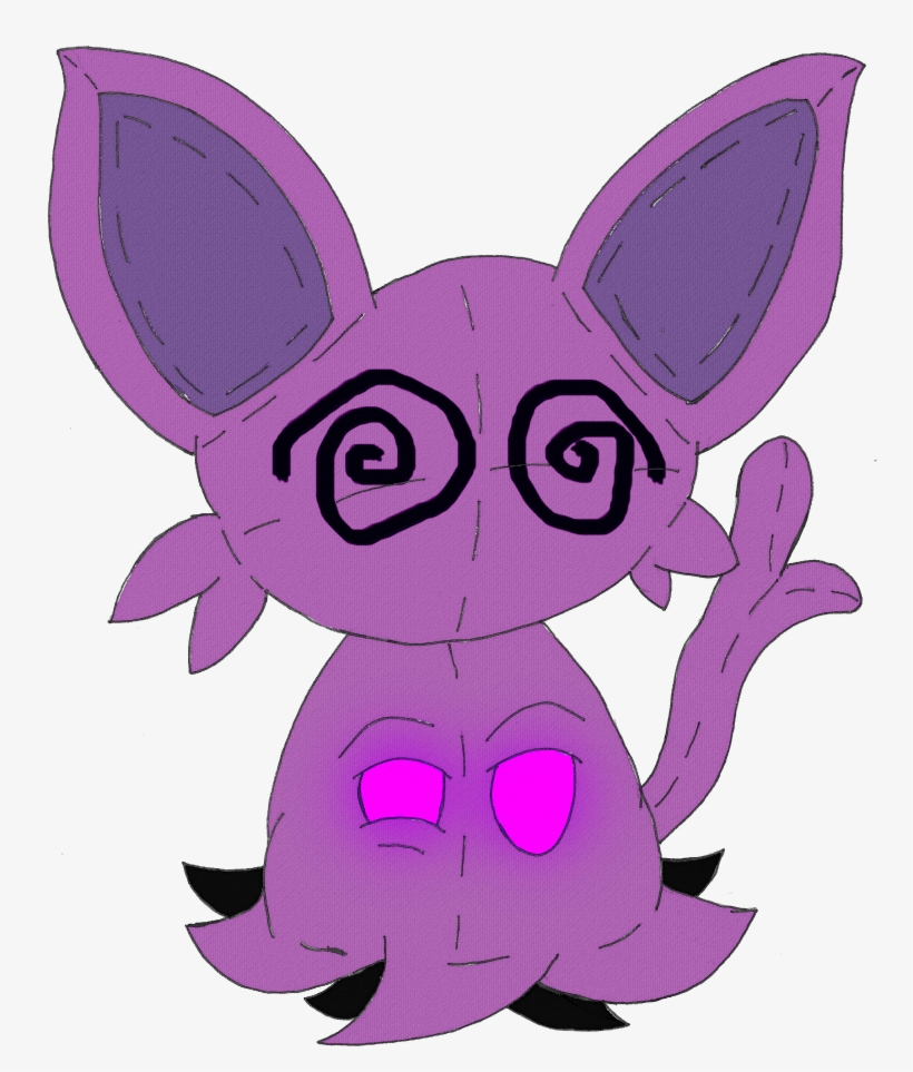 Espeon-kyu, transparent png