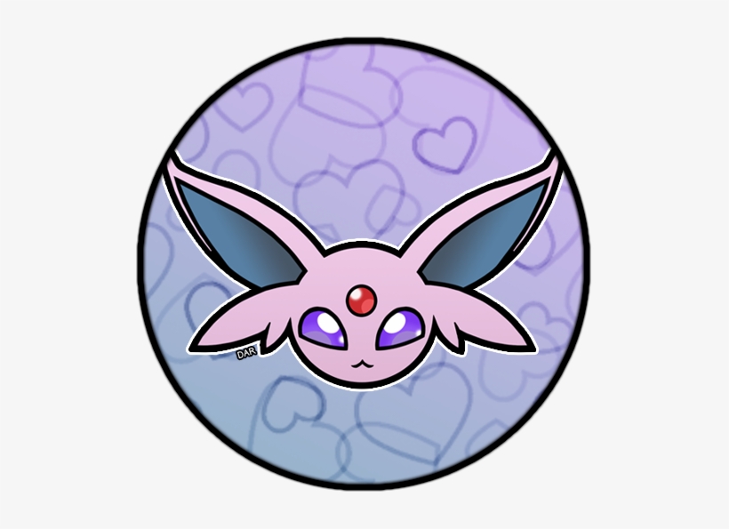 Espeon Pin - Cartoon, transparent png