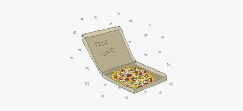 Transparent Pizza Heart Tumblr Transparent Pizza Heart - Pizza Box