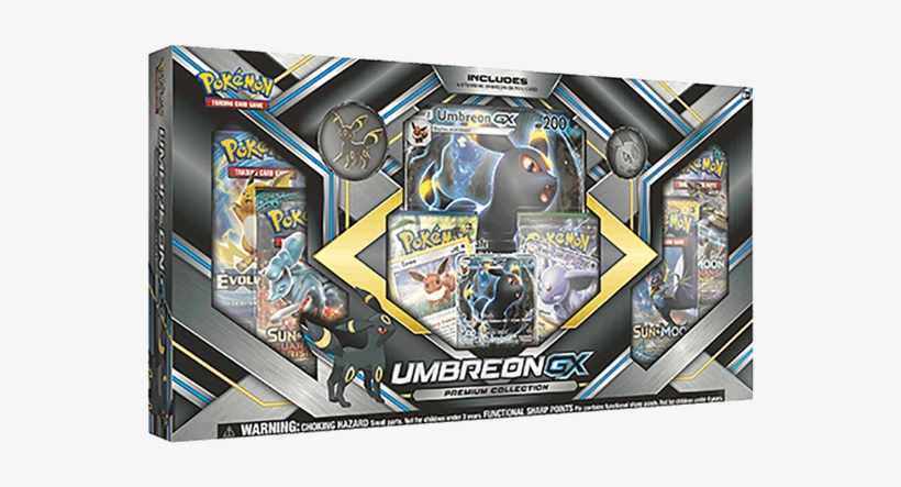 Espeon/umbreon Gx Premium Collection - Pokemon Umbreon Gx Box, transparent png