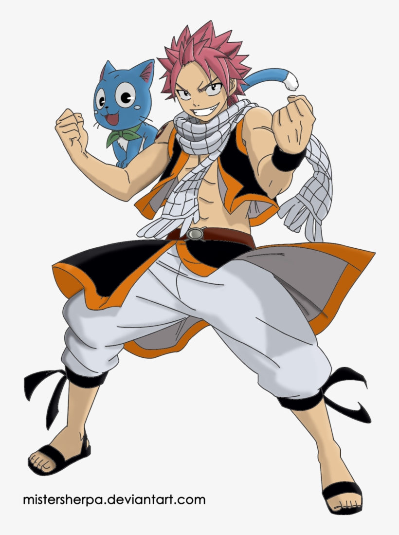 Natsu Dragneel By Mistersherpa On - Natsu Dragneel, transparent png