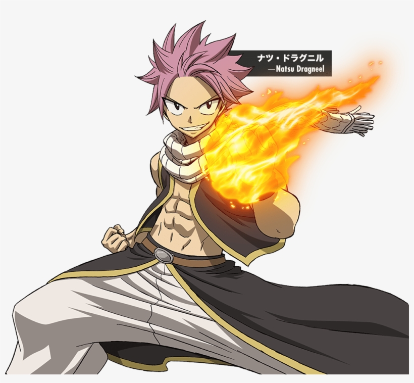 New Fairy Tail Anime Natsu Dragneel - Natsu Fairy Tail 2014, transparent png