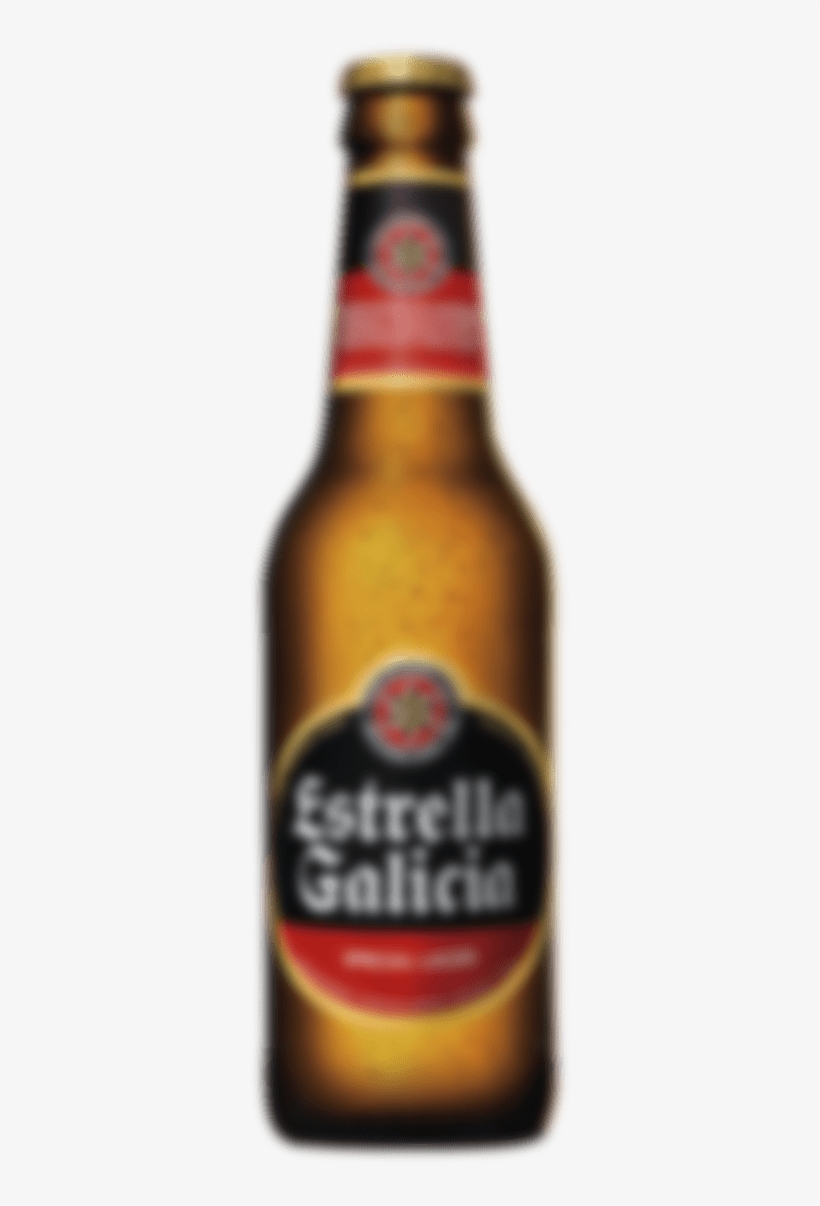 Bottle - Estrella Galicia, transparent png