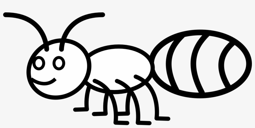 Ant Gammillian Black White Black Halloween 1969px 105 - Ant Black And White, transparent png