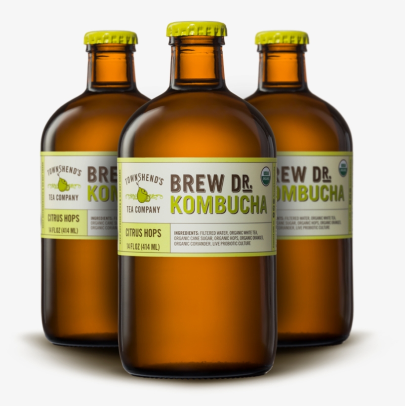 Kombucha Is One Of The Sponsors Of Healthy Happy Hour - Brew Dr. Kombucha, Ginger Tumeric, 14 Fl Oz, transparent png