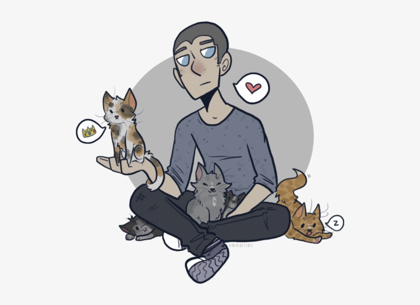Leonard ~*~found~*~ These And Says Cats On The Waverider - Drawing, transparent png