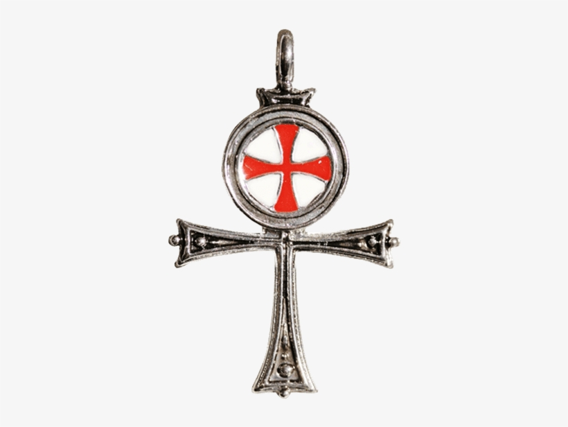 Templar's Ankh Necklace - "templar's Ankh Necklace", transparent png