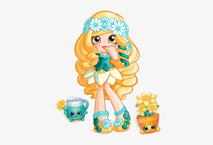 Shopkins Shoppies Dolls - Daisy Petals Doll, transparent png