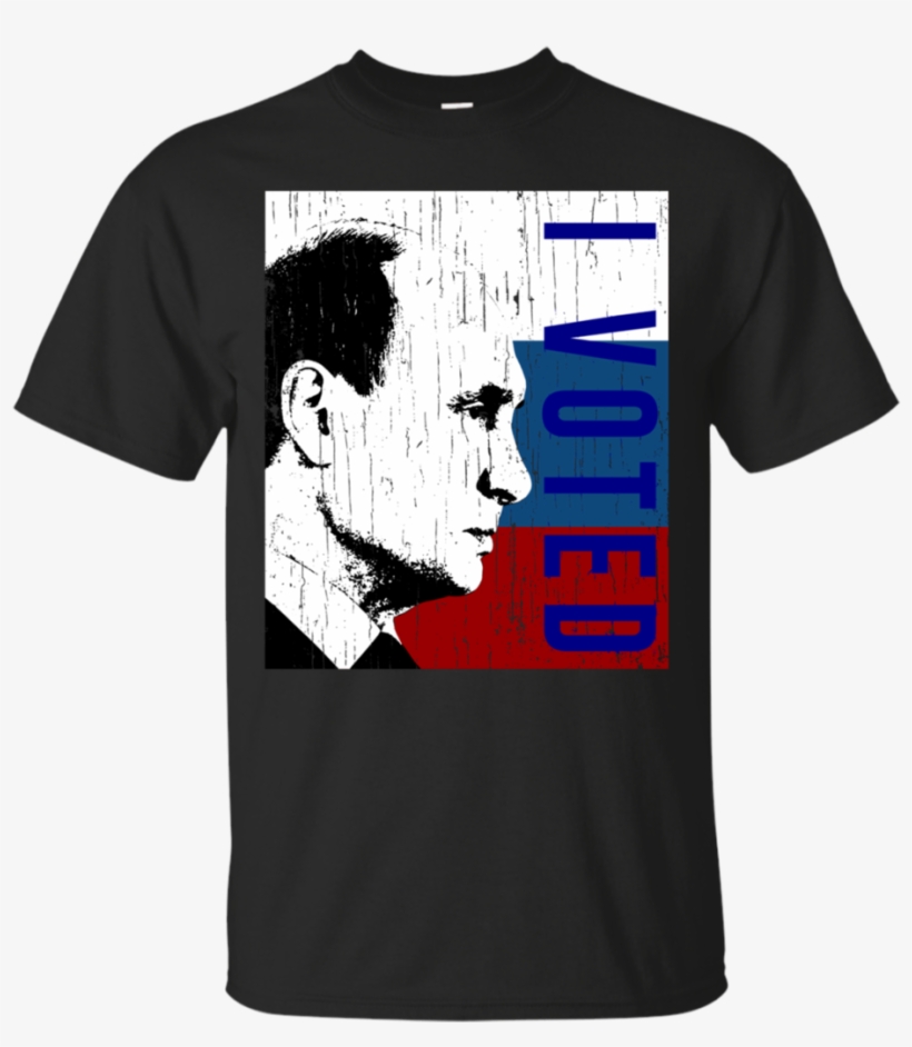 Vladimir Putin I Voted T-shirt - Dad The Myth The Legend, transparent png