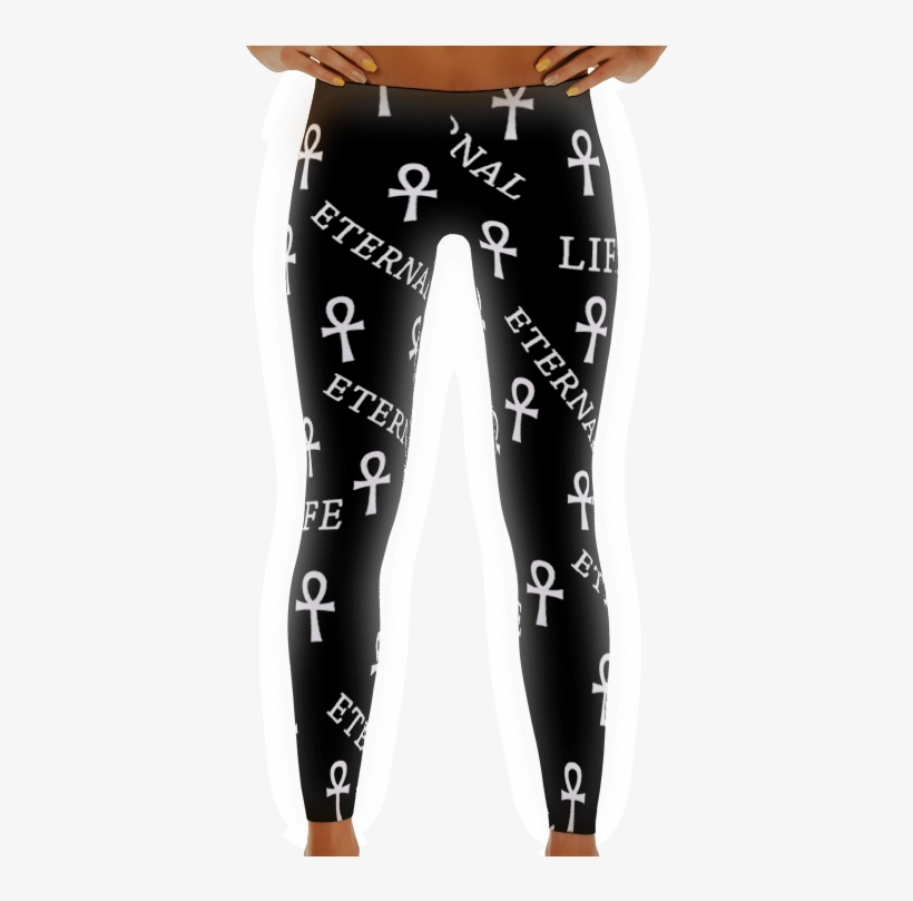 Ankh Leggings - Leggings, transparent png