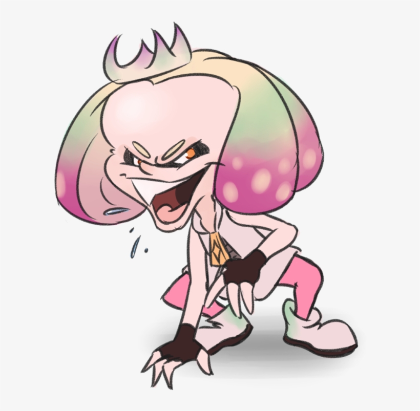 Splatoon's Pearl By Muggyy On Deviantart - Splatoon Pearl Big Head, transparent png