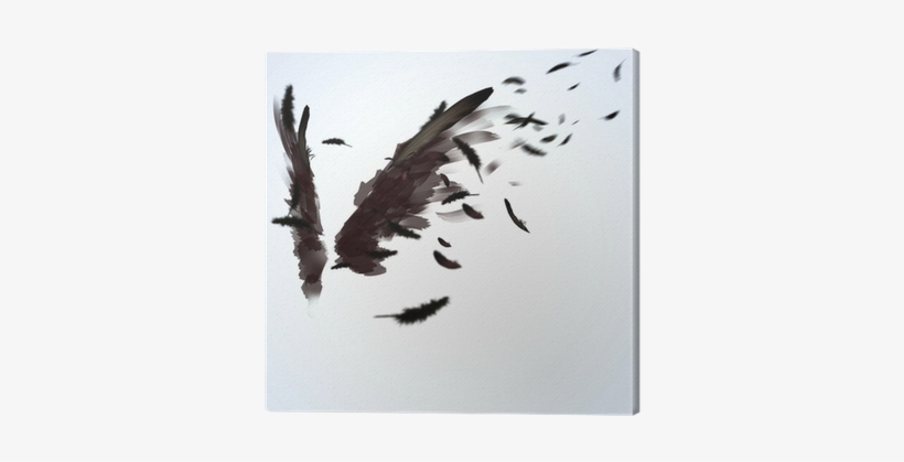Art Print: Nivens' Art Print: Crow Wall Art, 12x12in., transparent png