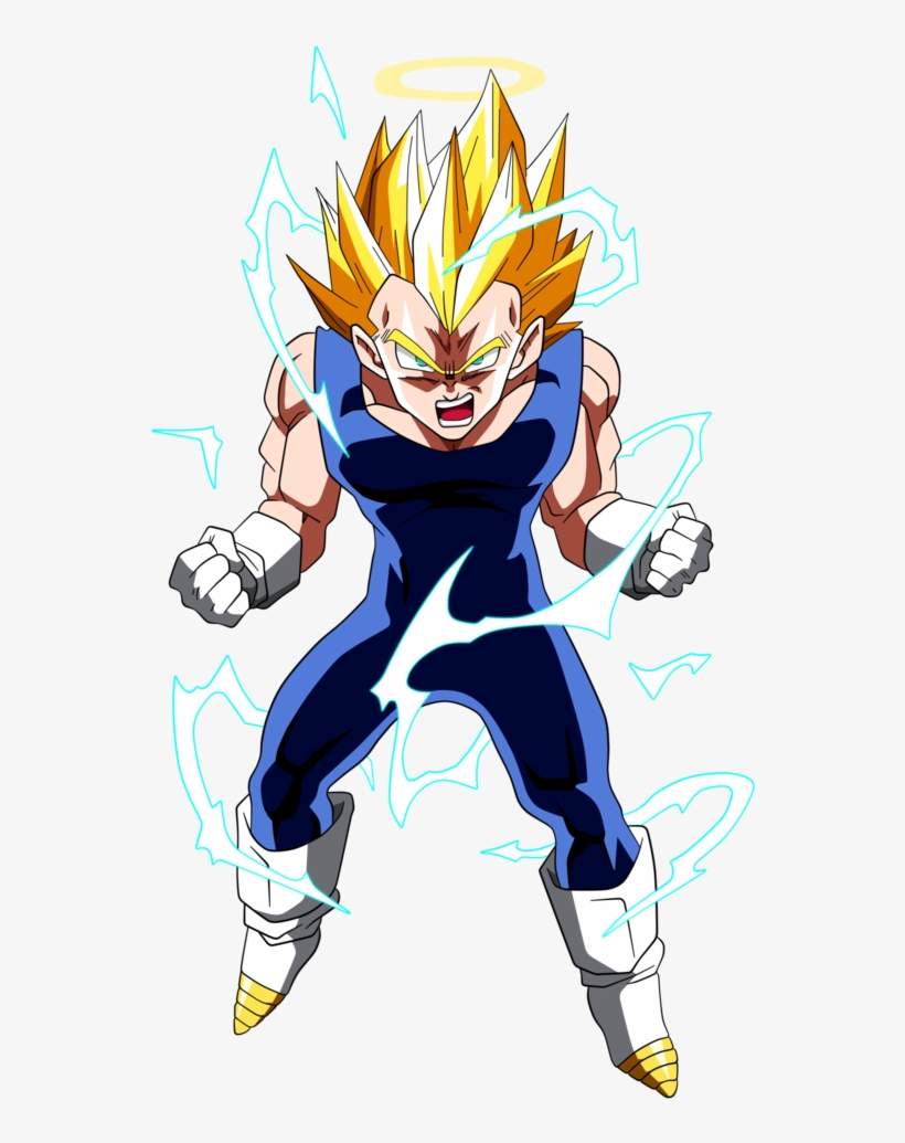 Super Saiyan Vegeta Png Stock - Vegeta Buu Saga Ssj2, transparent png