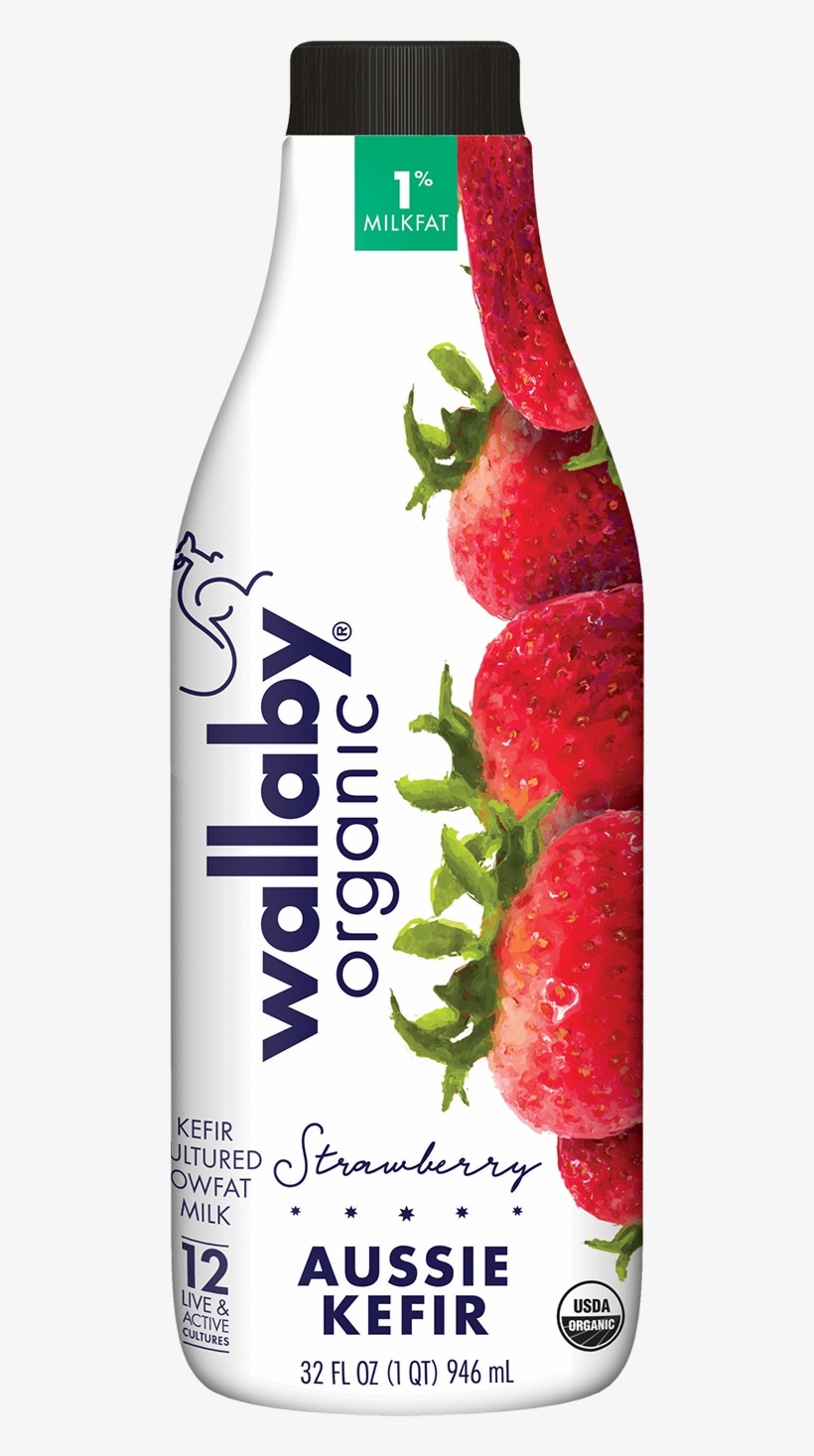 Strawberry Organic Lowfat Kefir - Blueberry Kefir, transparent png