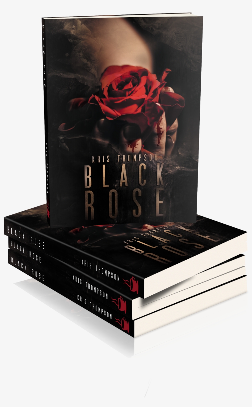 Black Rose 3d Bookstack - Black Rose Book, transparent png