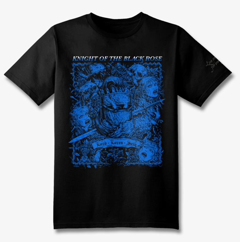 Lord Loren Soth T-shirt - Black Rose, transparent png