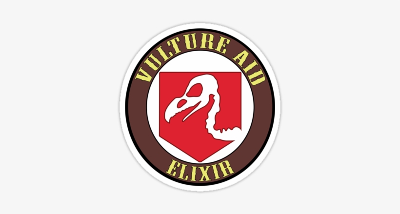 Vulture Aid Perk A Cola Label" Stickers By Tbonecaputo - Perk A Cola Labels Vulture Aid, transparent png