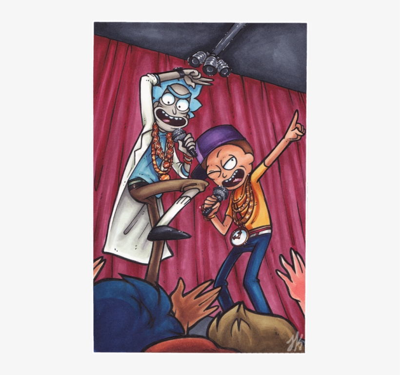 Finally Finished My Second Rick And Morty Scene~ I - Rick And Morty, transparent png