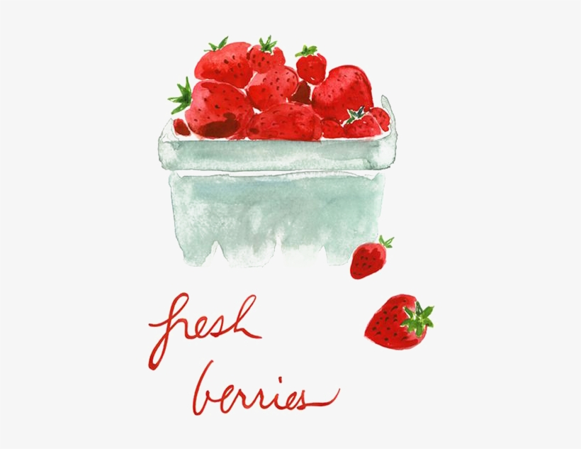 Strawberry Human Sexual Response Drawing Watercolor - Strawberry, transparent png
