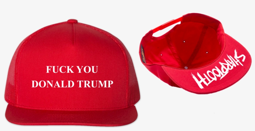 Fuck You Donald Trump Cap - Donald Trump, transparent png