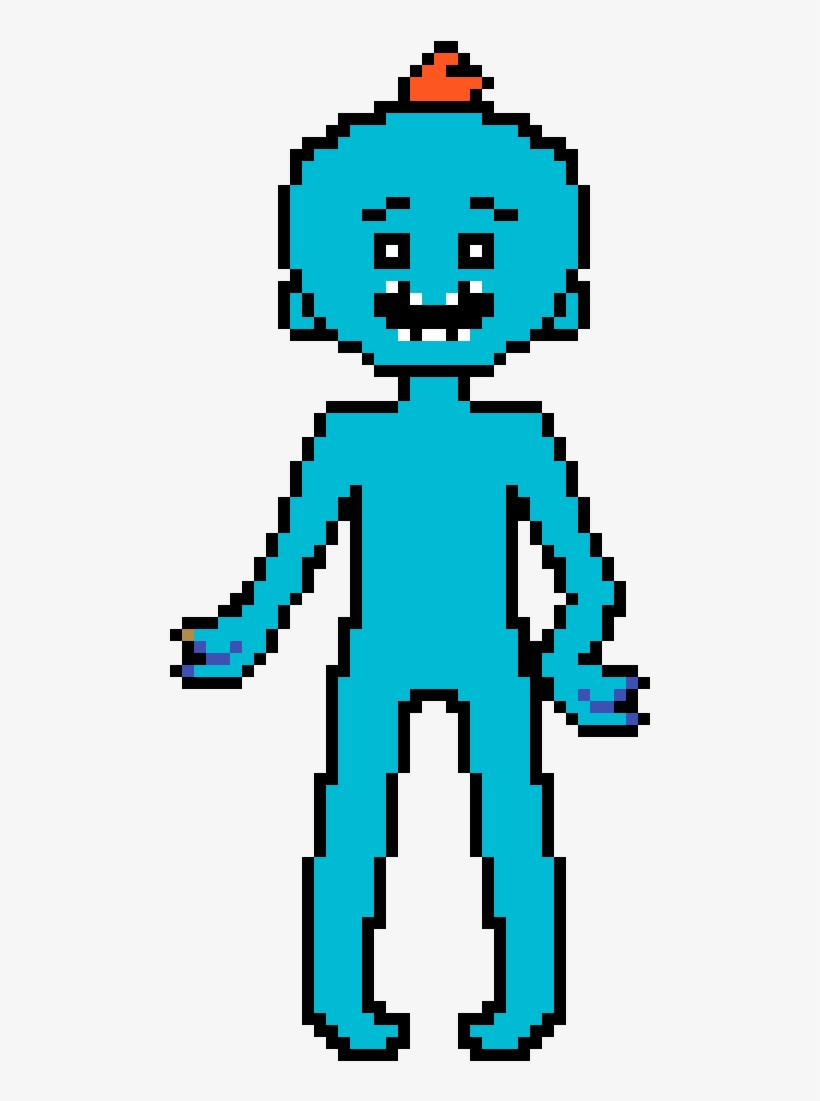 Mr Meeseeks Paint By Numbers Coloring Pixel & Areas Book [book
