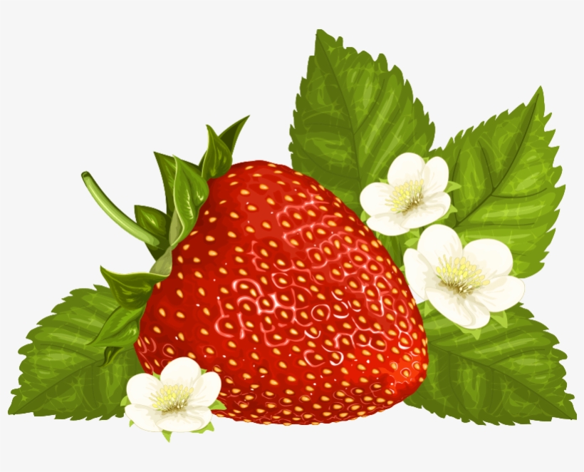 Strawberry, transparent png