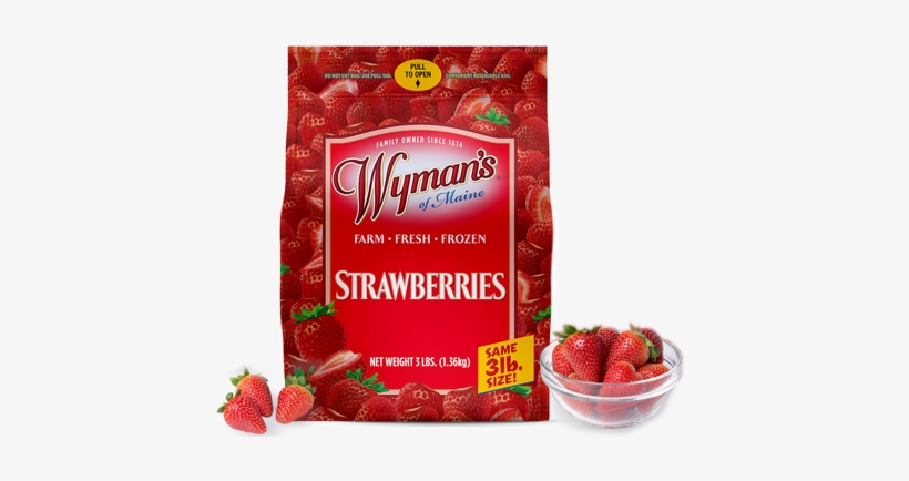 Ideal For Smoothies, Desserts, Sauces And More, Our - Frozen Strawberry, transparent png