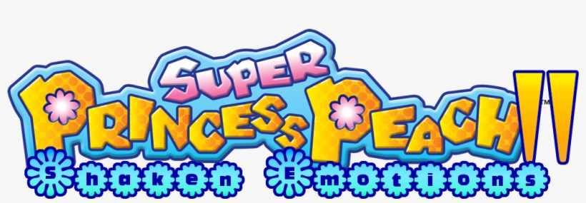 Super Princess Peach Ii Logo - Super Princess Peach Logo, transparent png