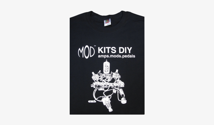 Front View Of Product - T-shirt - Mod Kits Diy, Black - X Large, transparent png