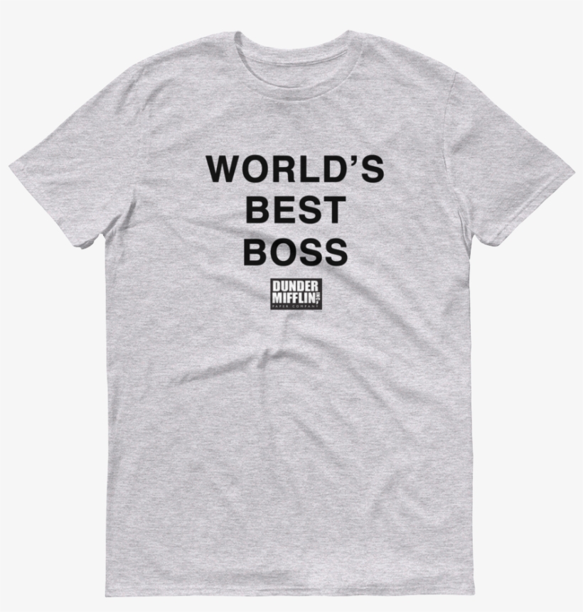 World's Best Boss Shirt, transparent png