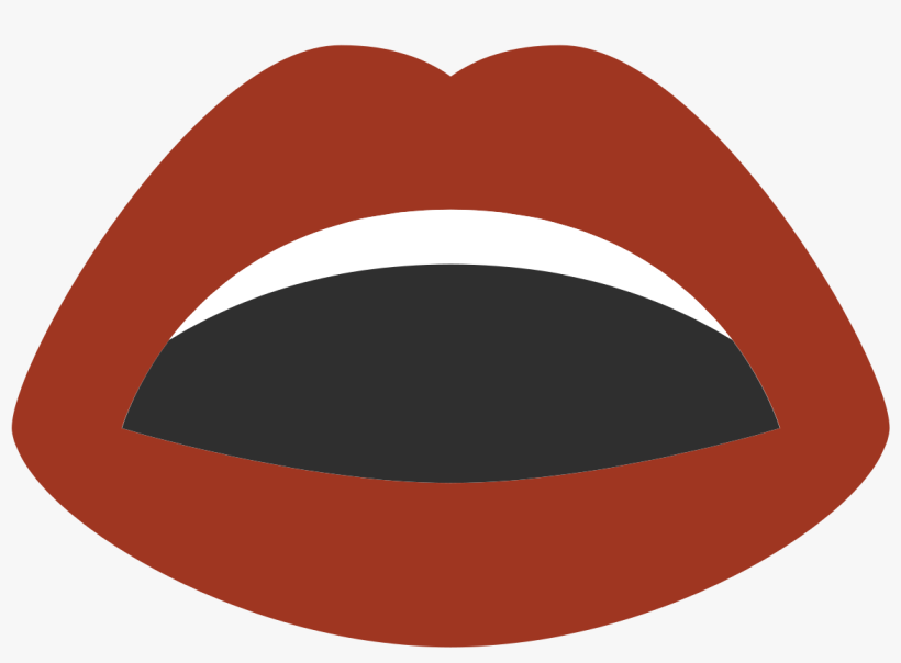 File - Emoji U1f444 - Svg - Boca Emojis, transparent png