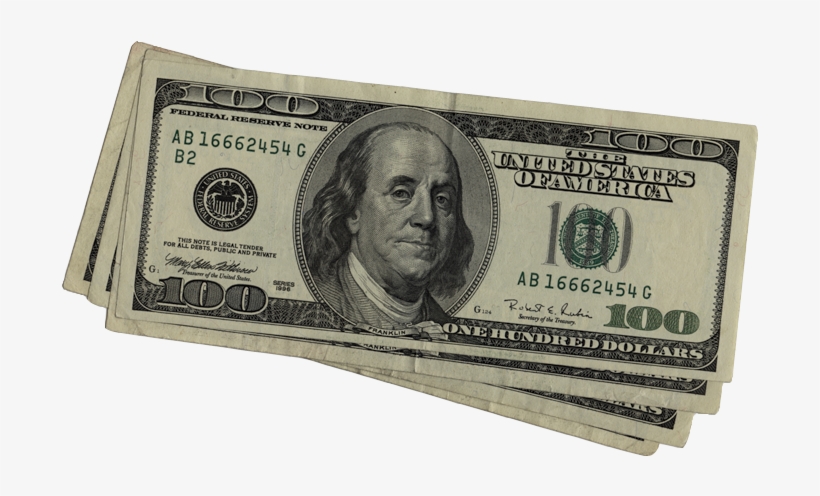 In A Gathering Of Friends, Some Conversation About - 100 Dollar Bill, transparent png