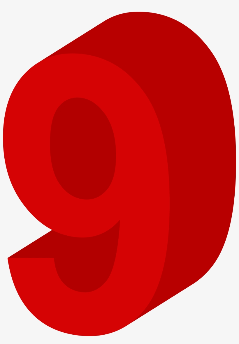 Number Nine Red Png Clip Art Imageu200b Gallery Yopriceville - Circle, transparent png