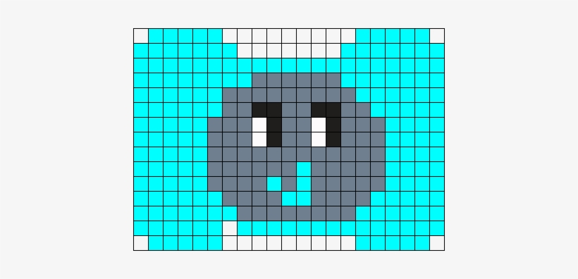 Elephant Head Perler Bead Pattern / Bead Sprite - Resolução 72 Dpi 300 Dpi, transparent png