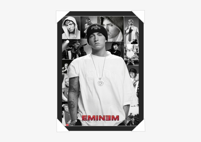 #440 - Eminem Collage Poster, transparent png