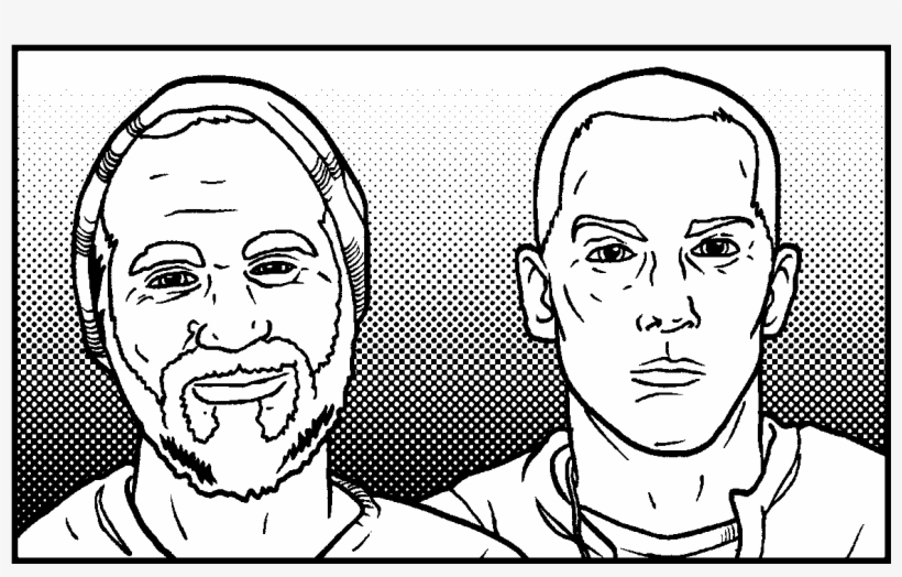 Pj Ladd = Eminem - Sketch, transparent png