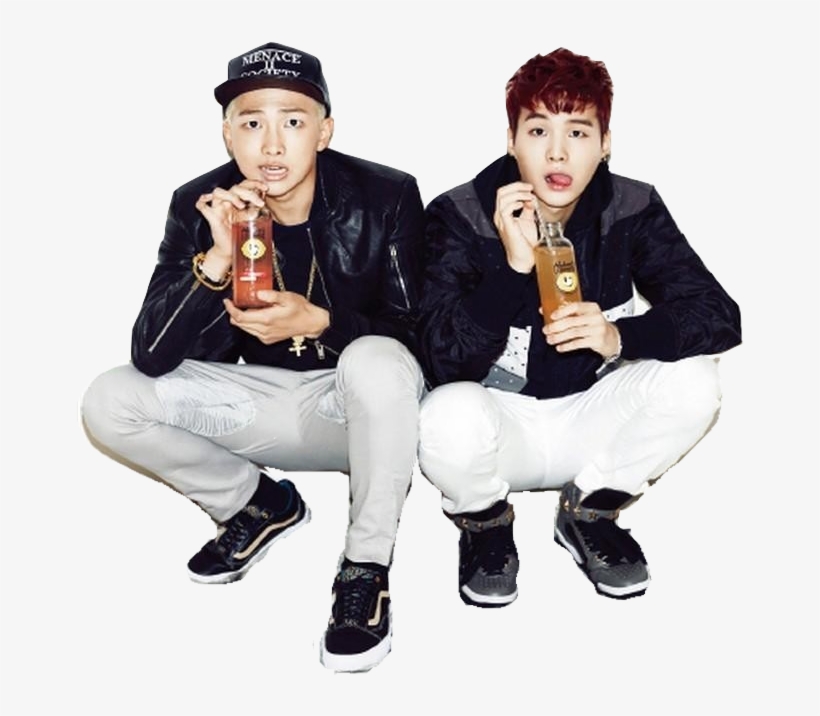 Bts Suga And Rap Monster Png By Abagil Clipart - Bts Suga Y Rap Monster, transparent png