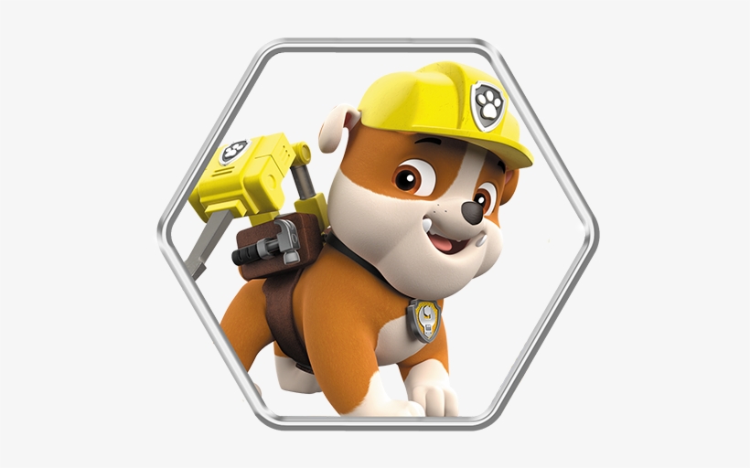 Rubble 0 - Rubble Paw Patrol Png, transparent png