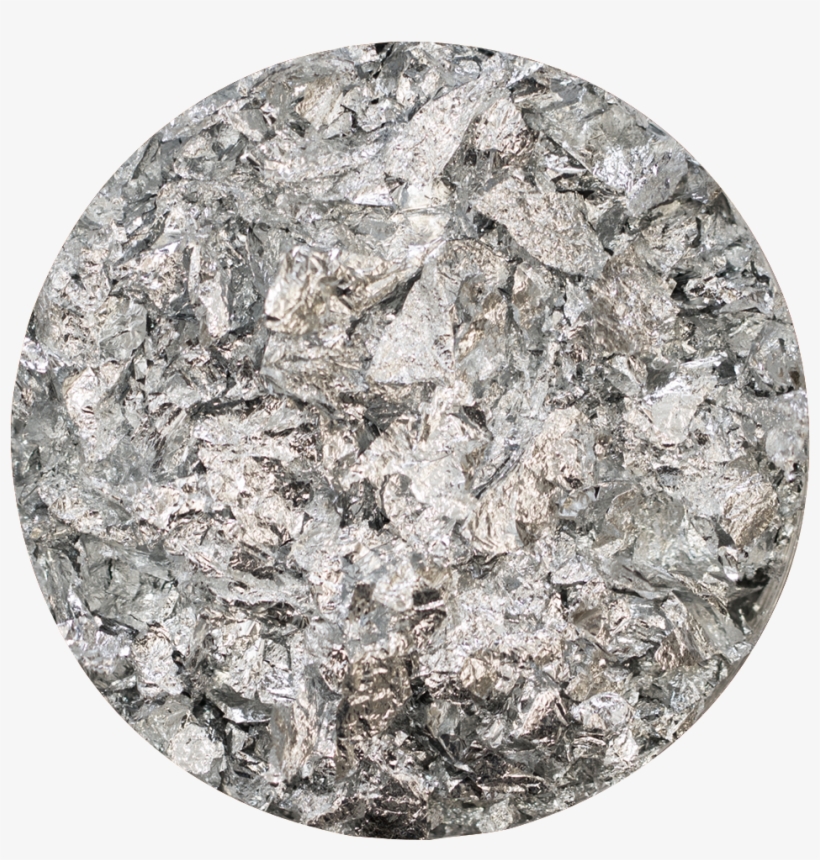 Nuvo Gilding Flakes-silver Bullion, transparent png
