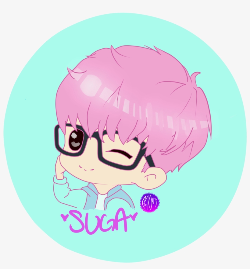 Suga Bts Chibi Png, transparent png