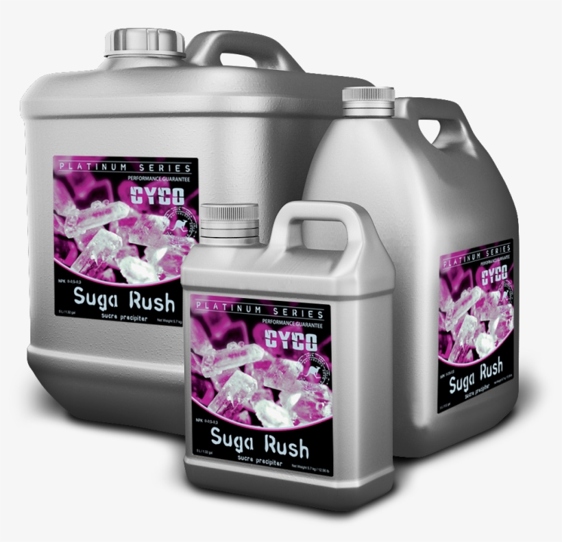 Cyco Platinum Series Suga Rush - Cyco Nutrients Platinum Series Suga Rush 1 Liter, transparent png