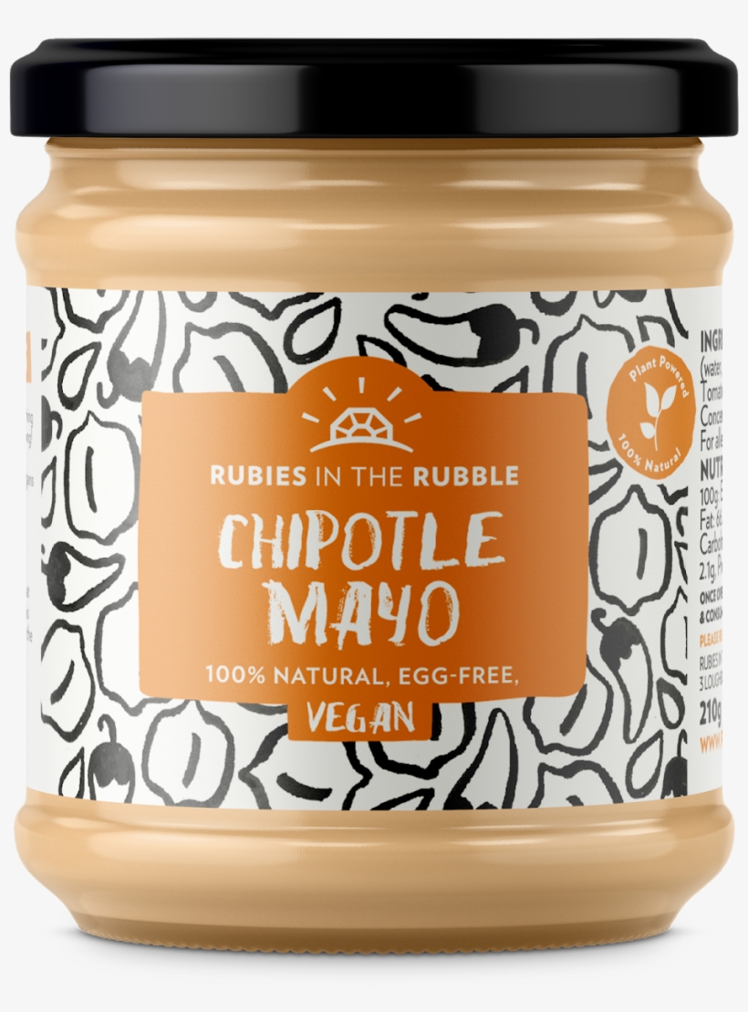 Aquafaba Mayo Jar Mockup Copy Chipotle Mayo Render, transparent png