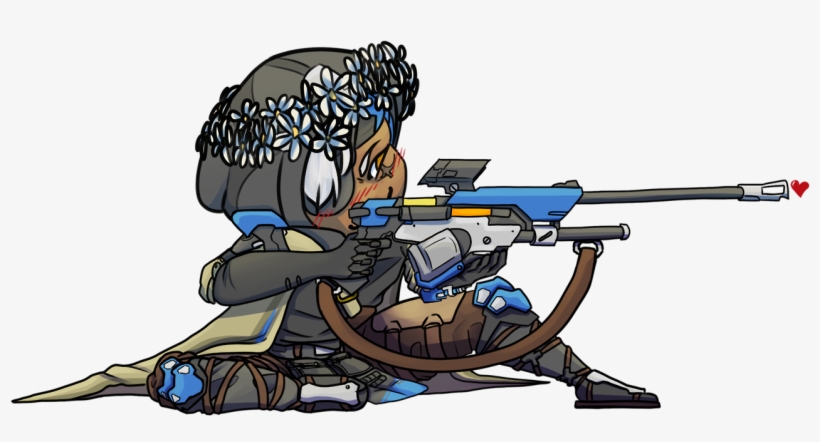 You Look Like Youve Seen A Ghost King Dweeb Ana Chibi - Mercy, transparent png
