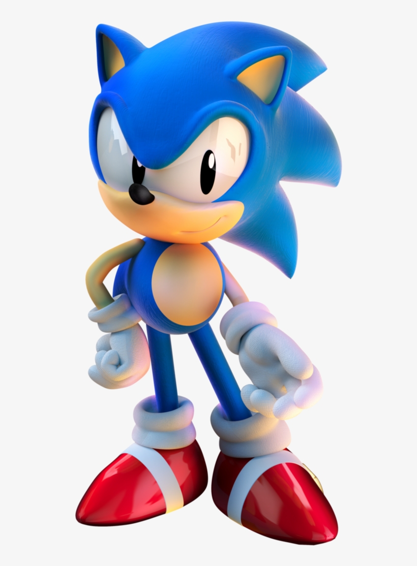 Sonic Z Classic Sonic - Classic Sonic Is Younger Sonic, transparent png