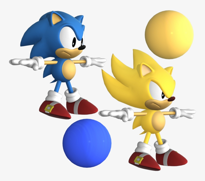 Download Zip Archive - Sonic Forces Classic Sonic, transparent png