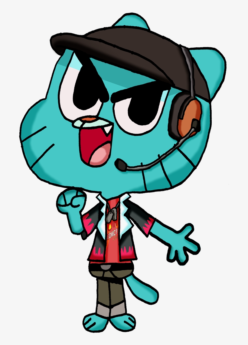 Gumbonk V3 By Masterofzoroark-d5n0bun - The Amazing World Of Gumball, transparent png