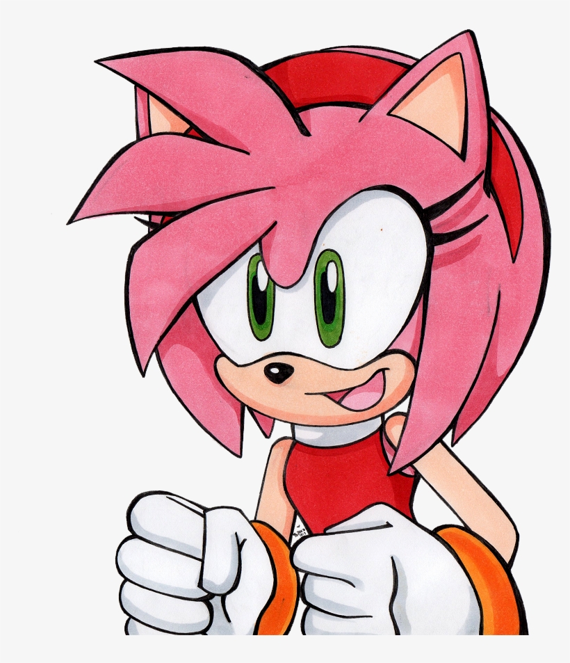 Amy Rose Bust By Littlemissscarlet On Deviantart South, transparent png