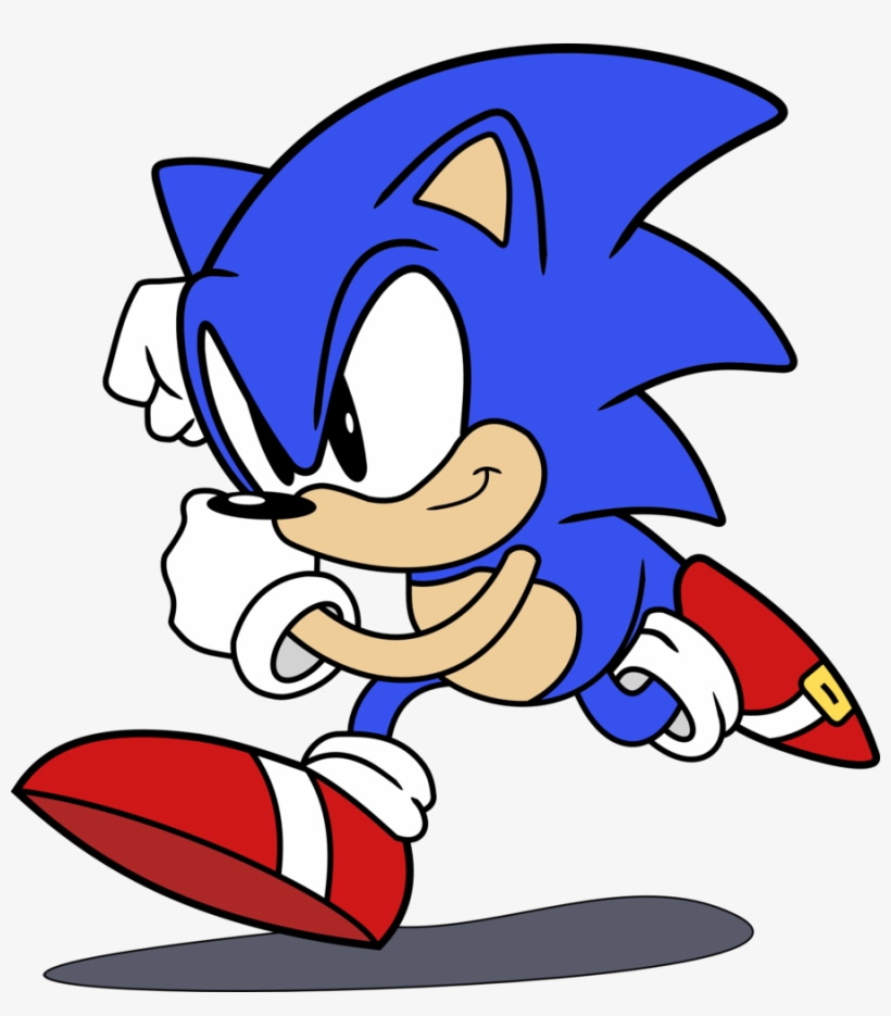 Classic Sonic The Hedgehog By Raindashy - Sonic Calsec The Hedgehog, transparent png
