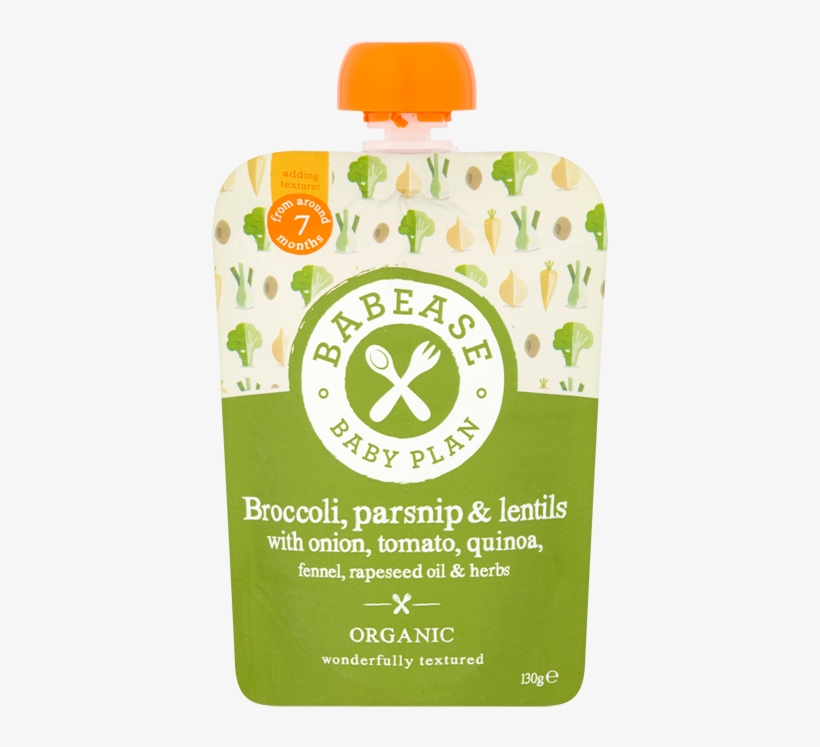 Broccoli Png - Babease Organic Stage 1 Baby Food/pear/mixed Berries, transparent png