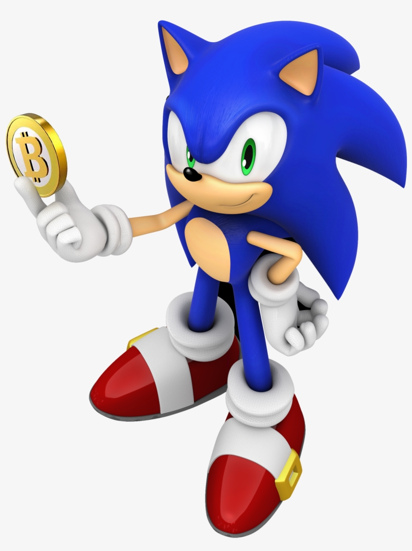 Sanic - Sonic The Hedgehog Render, transparent png